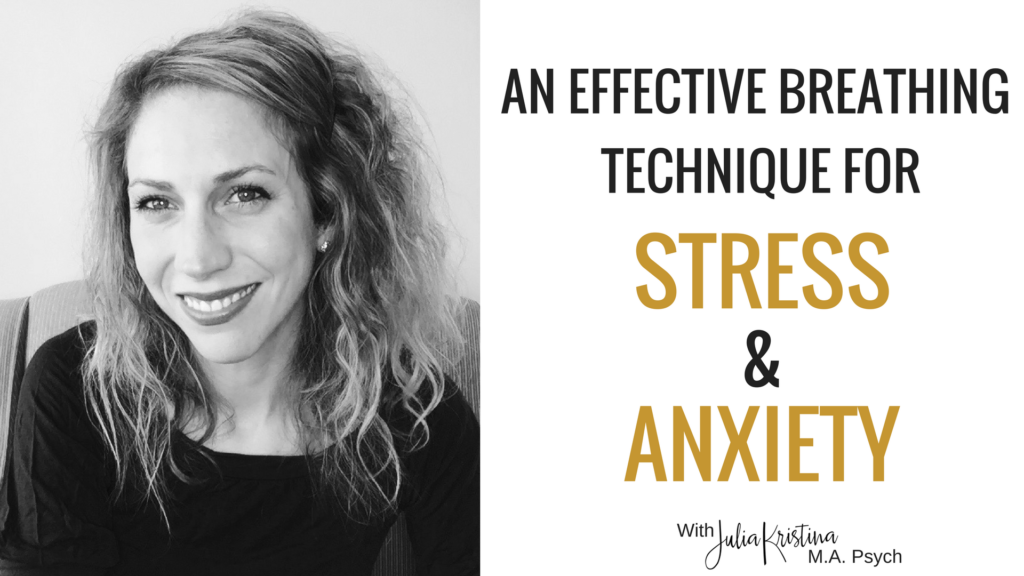 A Powerful Little Deep Breathing Technique for Stress & Anxiety | Julia ...