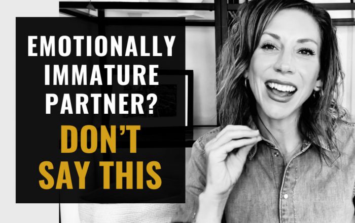 4 Effective Ways to Handle Conflict with an Emotionally Immature Partner