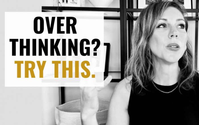 3 Therapy Skills to Stop Overthinking It