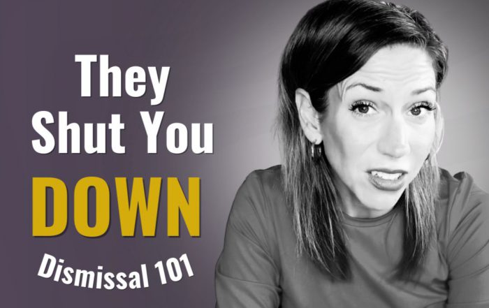 When Someone Dismisses Your Feelings